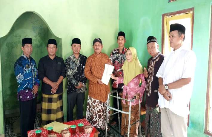 Penyelenggara Zakat dan Wakaf Kankemenag Bantul Jemput Bola Layanan Wakaf Melalui Program Iwak Kali